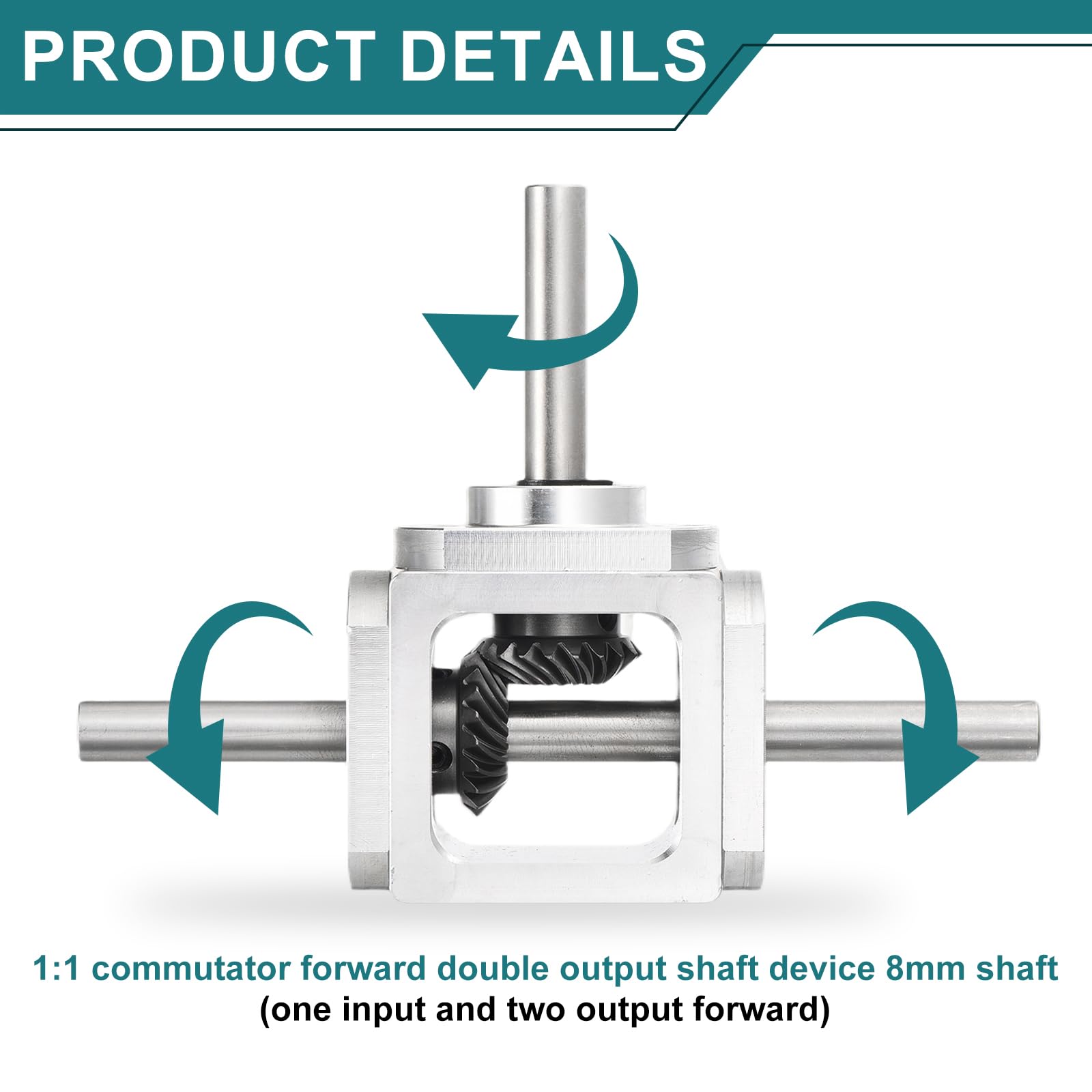Amazon.com: uxcell Gear Box 90 Degree Right Angle Bevel Gearbox 1