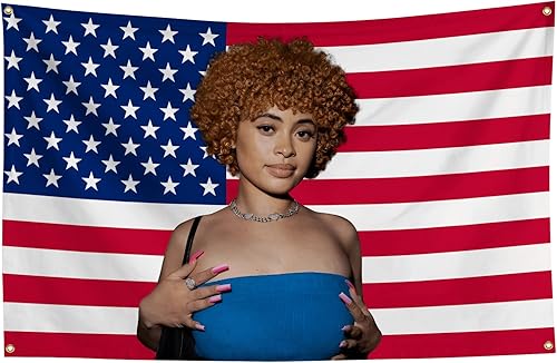 Tapiz de bandera de especias de hielo, divertidos tapices para decoración de dormitorio universitario, dormitorio, sala de estar, dormitorio, colgar