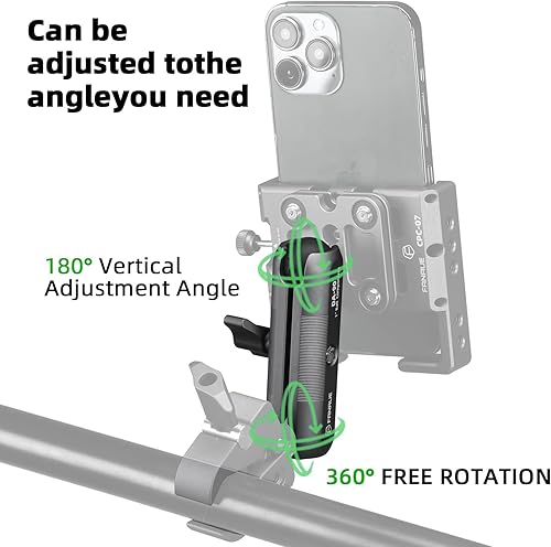 Miniatura 5 de FANAUE Brazo de doble enchufe compatible con componentes de bola de tamaño B de 1 pulgada para soportes RAM (brazo mediano)