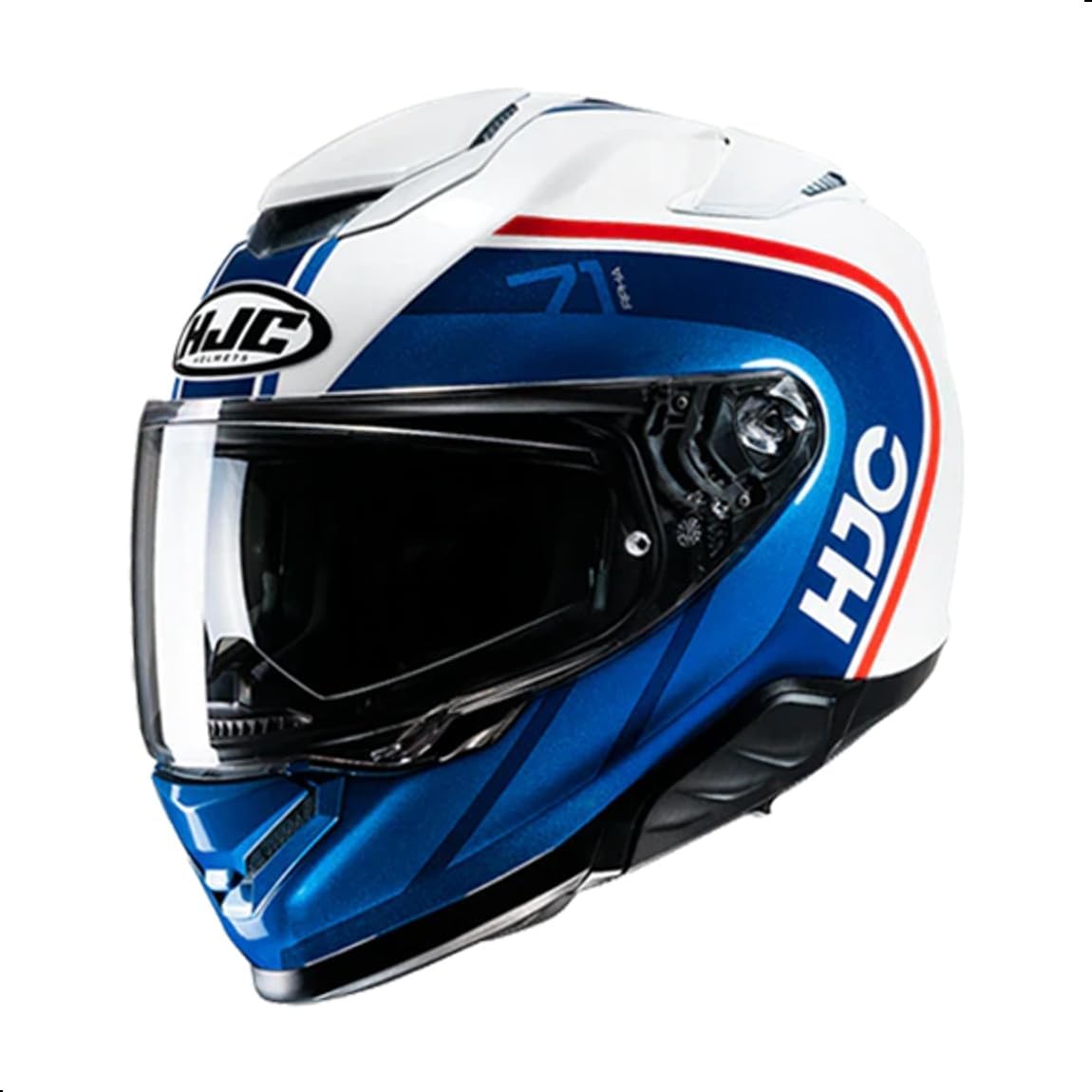 HJC RPHA 71 Mapos Motorcycle Helmet with HJ-40 Pinlock Shield, DOT Approved (MC21, Medium)