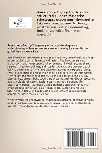 image for Reinsurance Step by Step: A Structured Introduction the Backbone of In