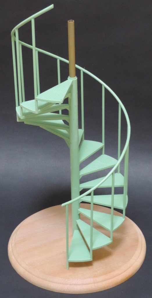 1/12 らせん階段プラモデル