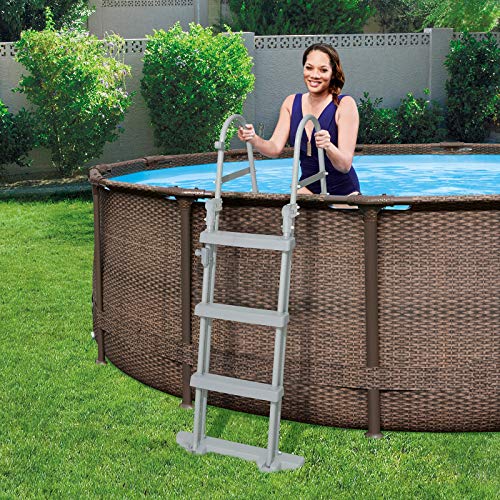 Bestway Steel Pro Max Framepool-Set, rund, mit Filterpumpe & Sicherheitsleiter 366 x 100 cm – Bild 5