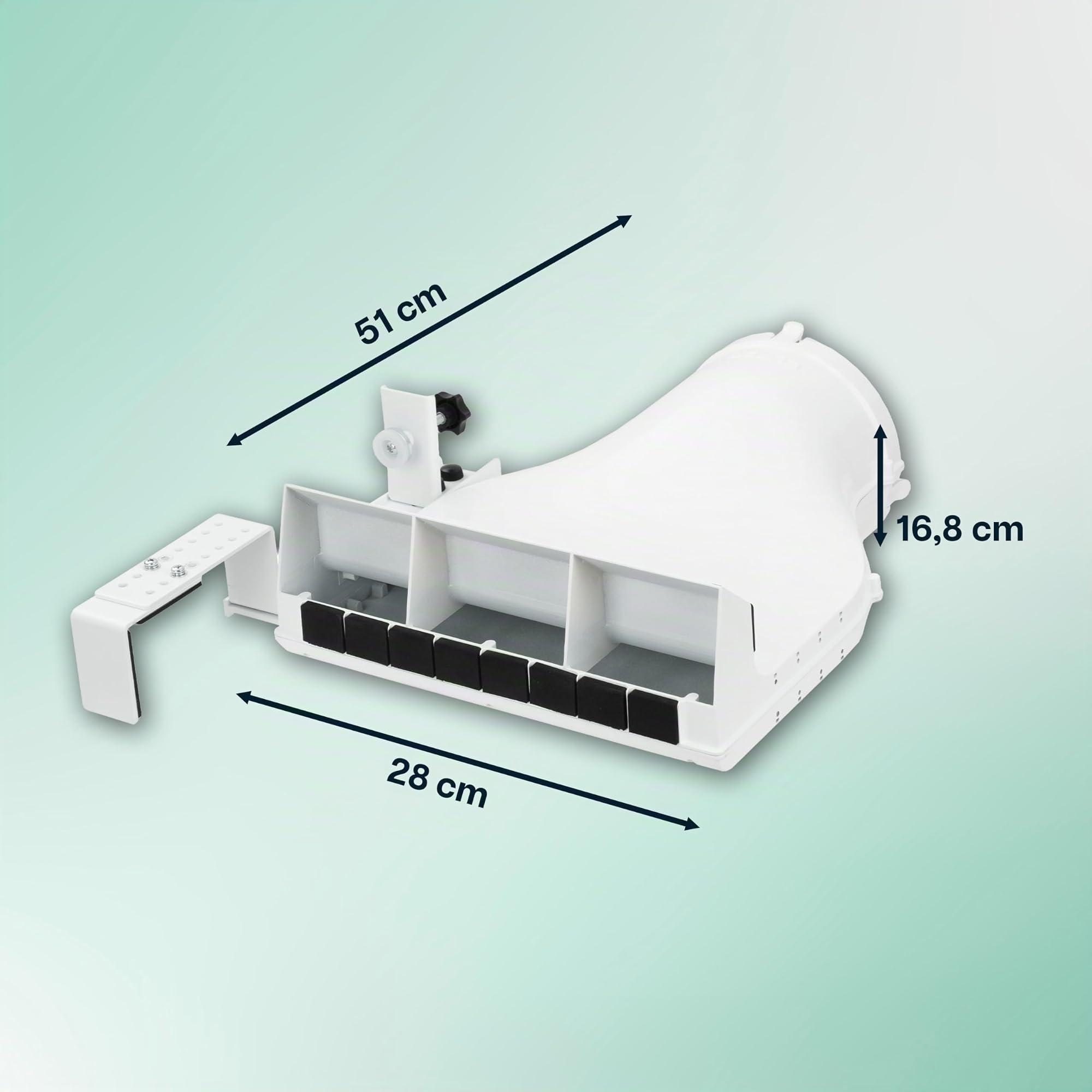 Eurom Ventana Way Out | Junta de ventana para aire acondicionado móvil | Adaptador de accesorios para su climatizador móvil | ajuste universal Hot Air Stop - instalación rápida (blanco 2.0)