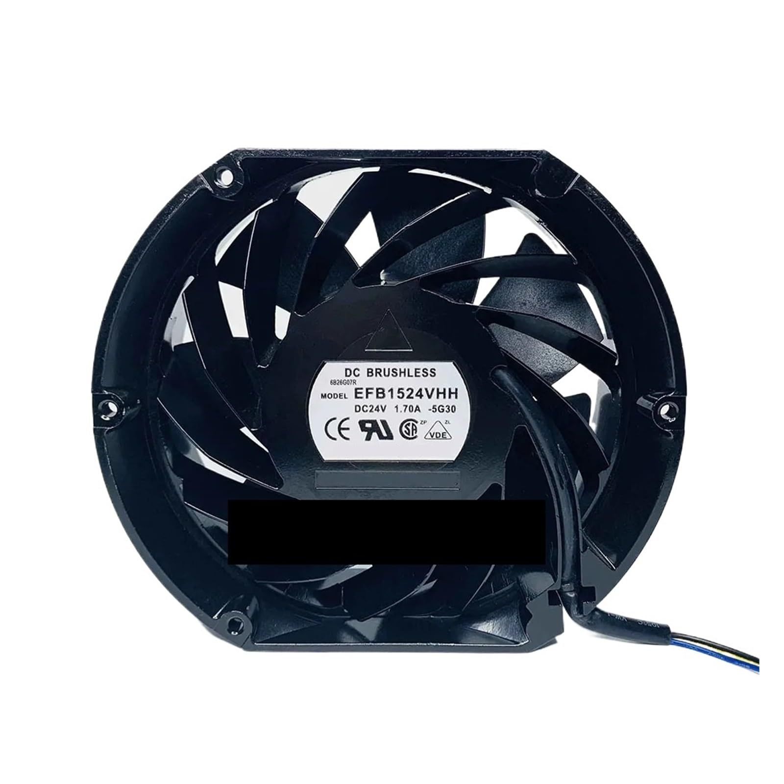 BRODEFUP Radiator EFB1524VHH 24VDC 1.70A 172 * 150 * 51mm cooling fan