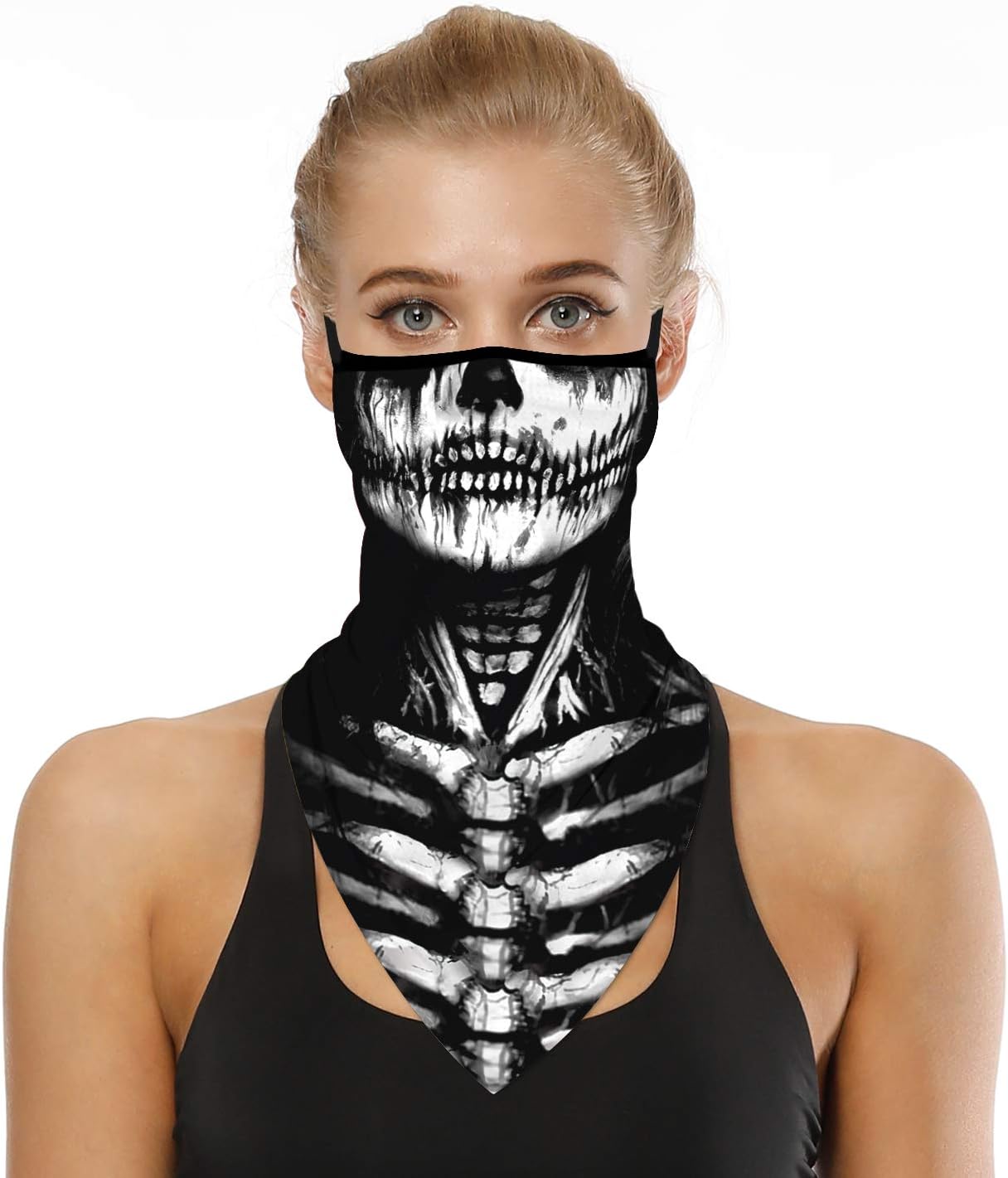 Neck Gaiter Face Mask Covering Bandanas for Men Women Summer UV Face Scarf Mask Cover Facemask Balaclava Headbands