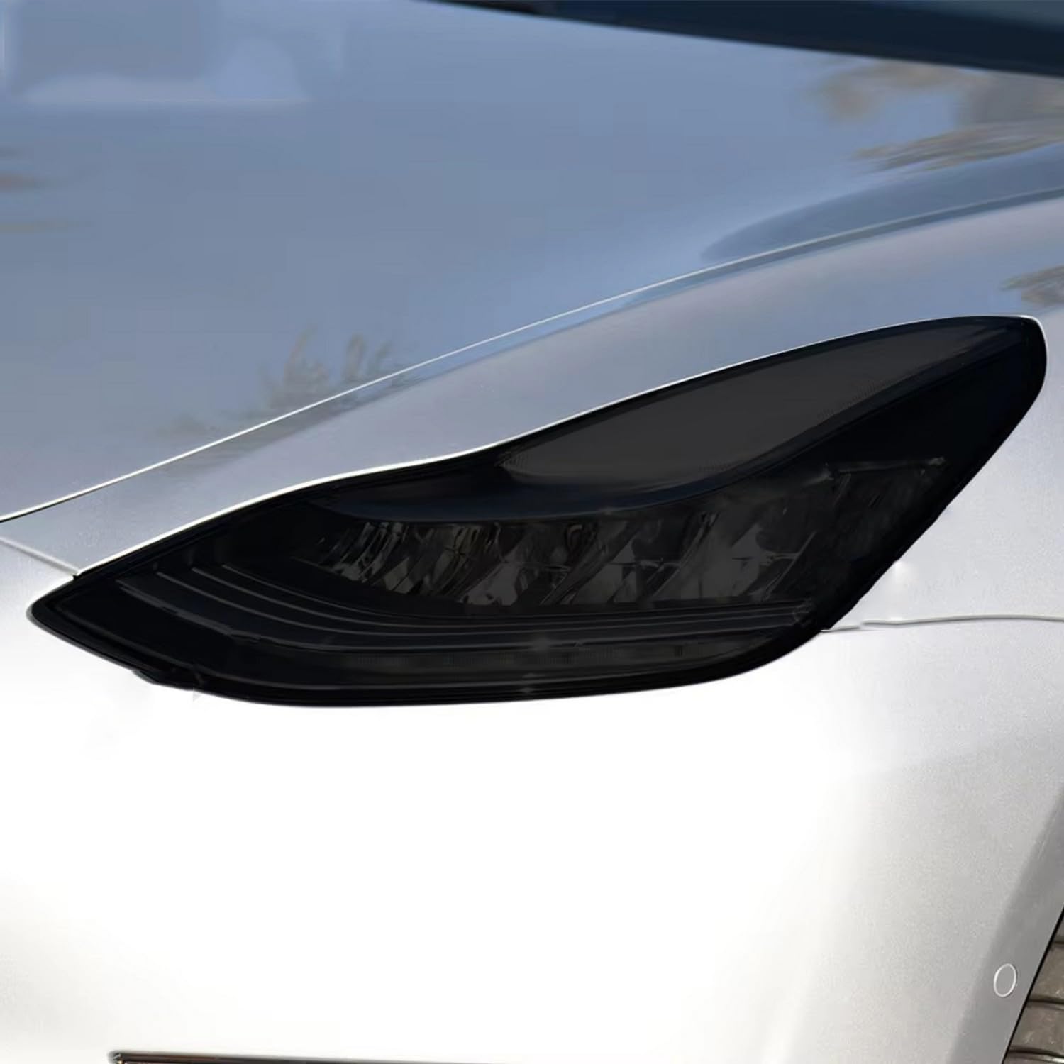 Film de protection phare Tesla Model Y anti rayure en TPU teinté