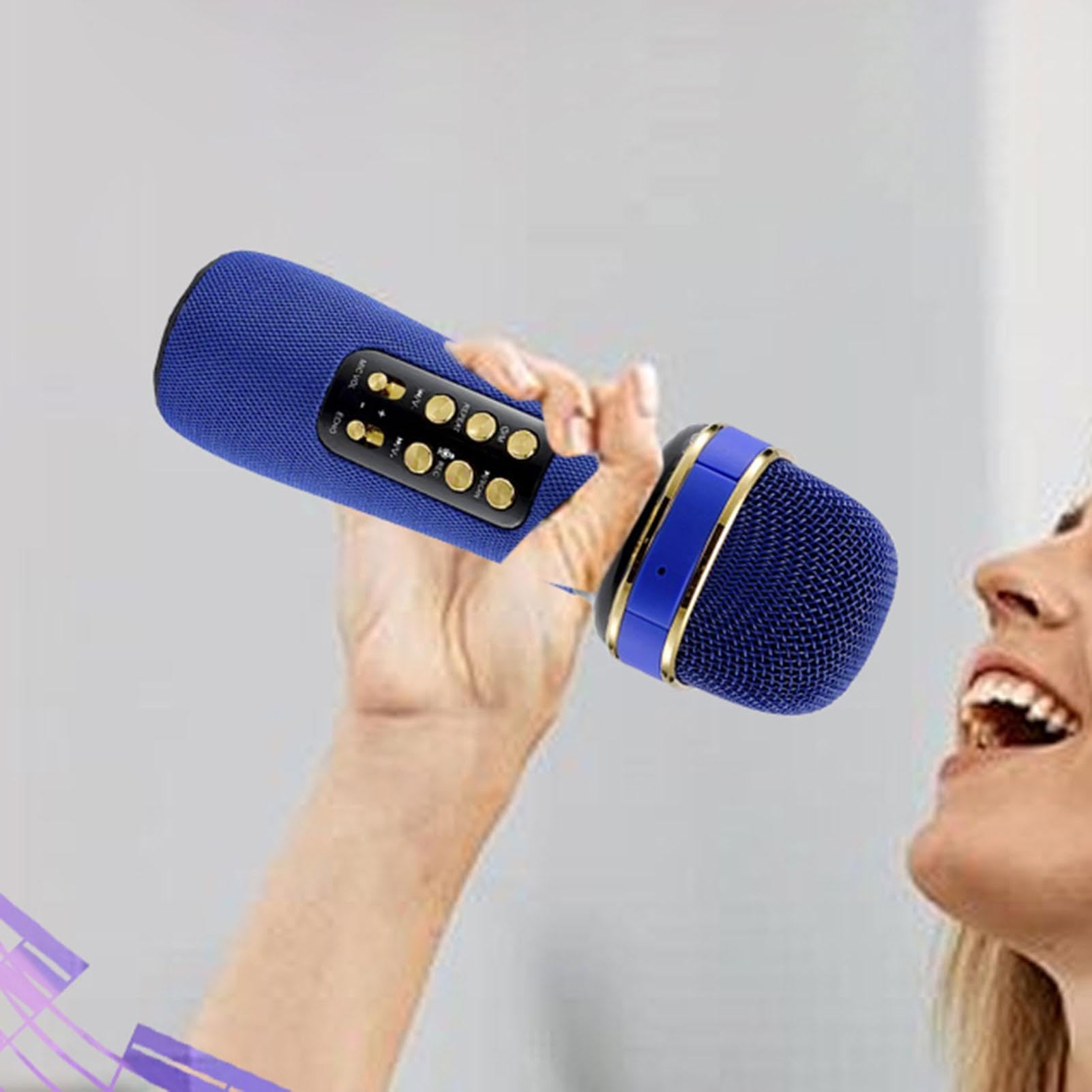 Mikrofony bezprzewodowe,mikrofon do karaoke Bezprzewodowa wielofunkcyjna