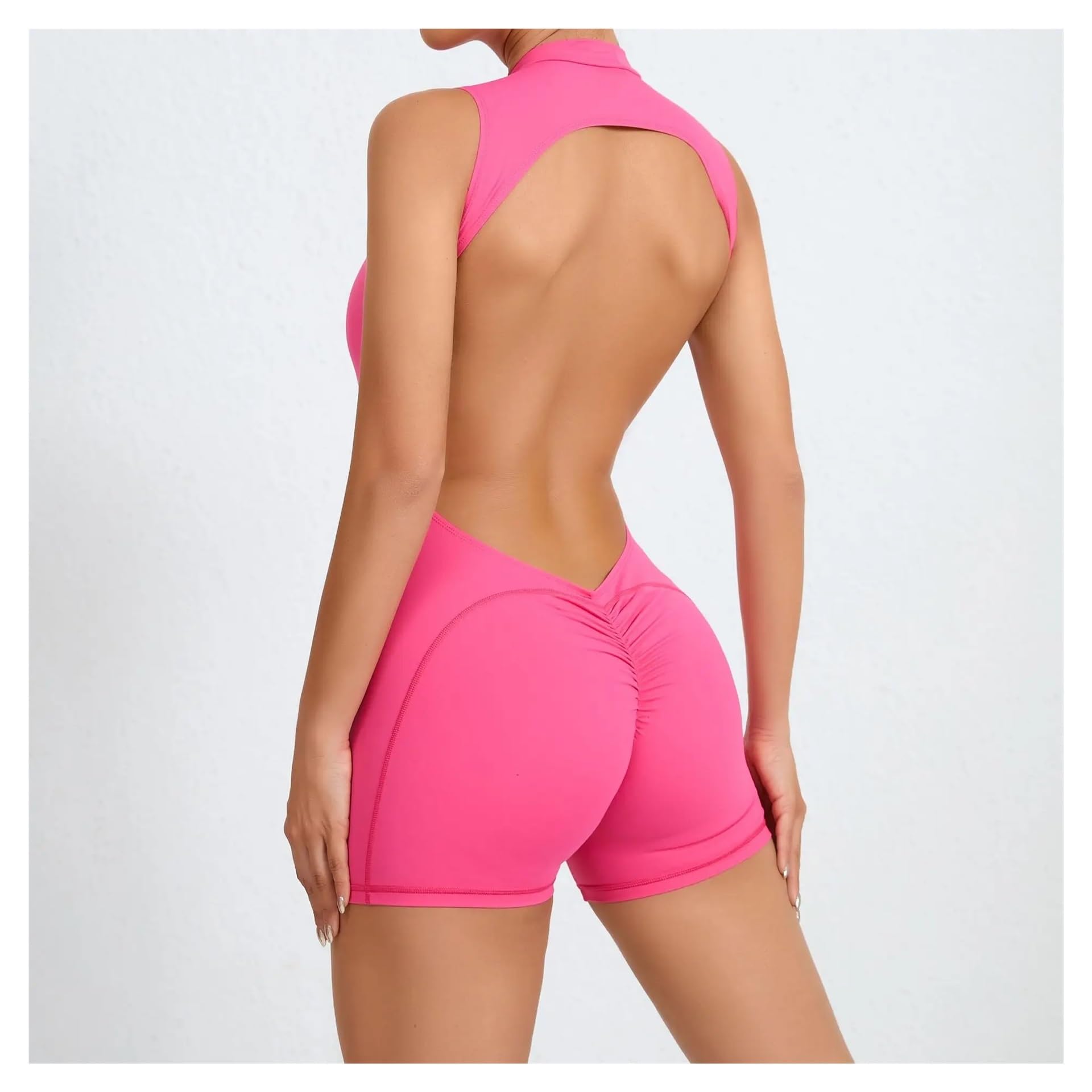 Conjunto de entrenamiento de gimnasio for mujer, traje de yoga, mono deportivo, monos de fitness elásticos, monos de entrenamiento push up for mujer