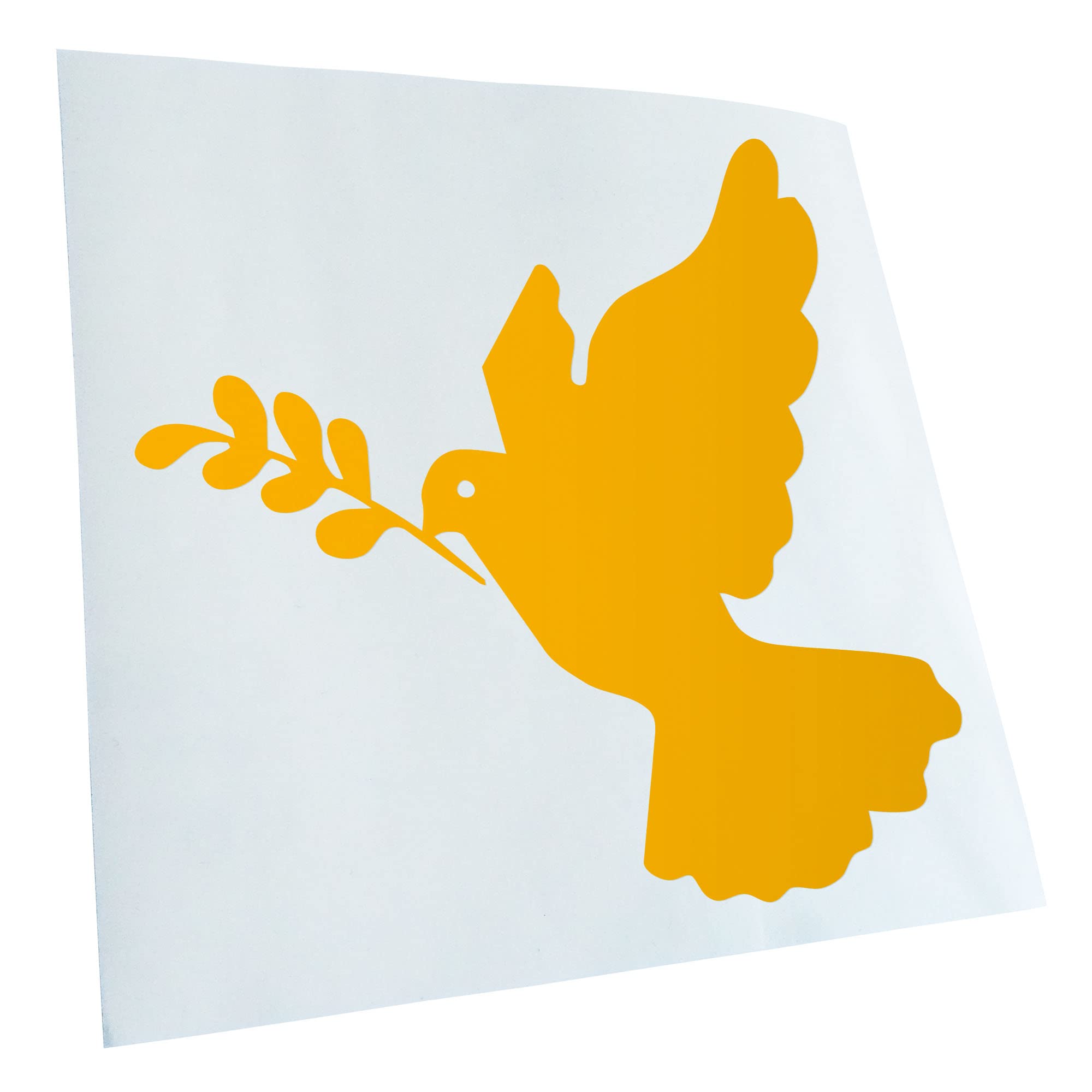 Kiwistar - Peace Dove Car Sticker for Car, Laptop, Bicycle, Truck, Motorcycle Multicolor JDM Decal Racing