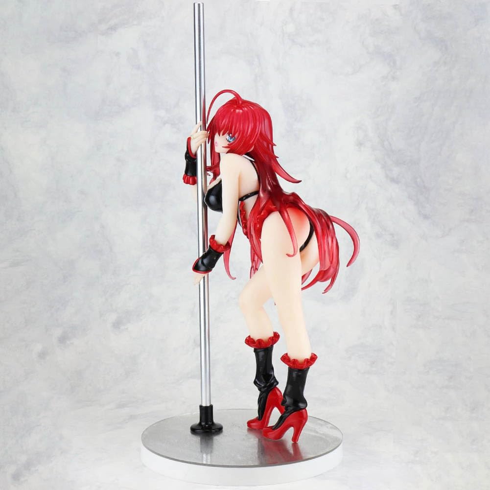 Rias Gremory Figura Pole Dance Girl PVC Statua 25 cm Anime Illustrazione Modello Rias Gremory Action Figure Collezione Decorazioni Regalo per i fan