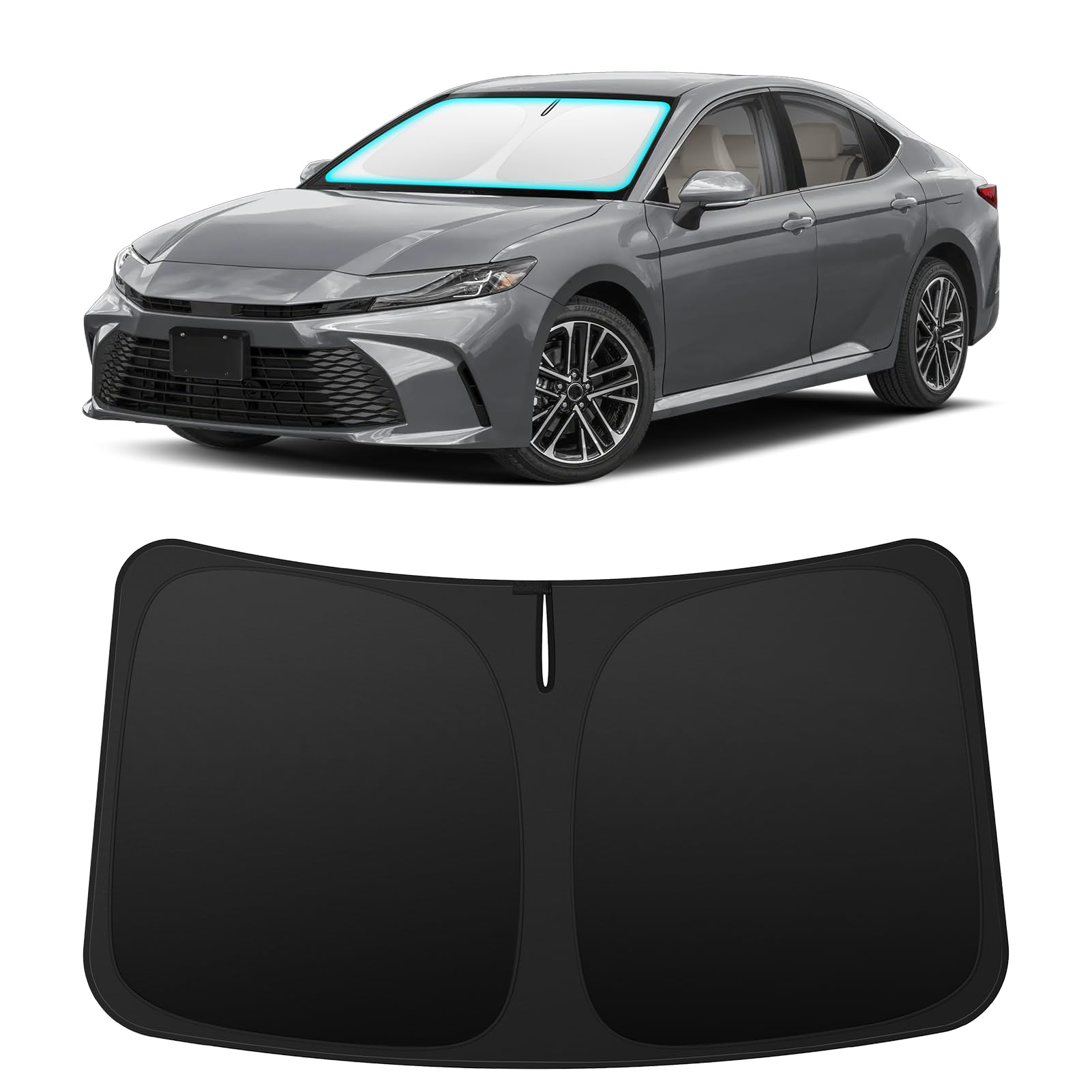 INSAUTO Custom Fit Windshield Sun Shade for Toyota Camry 2025 2026