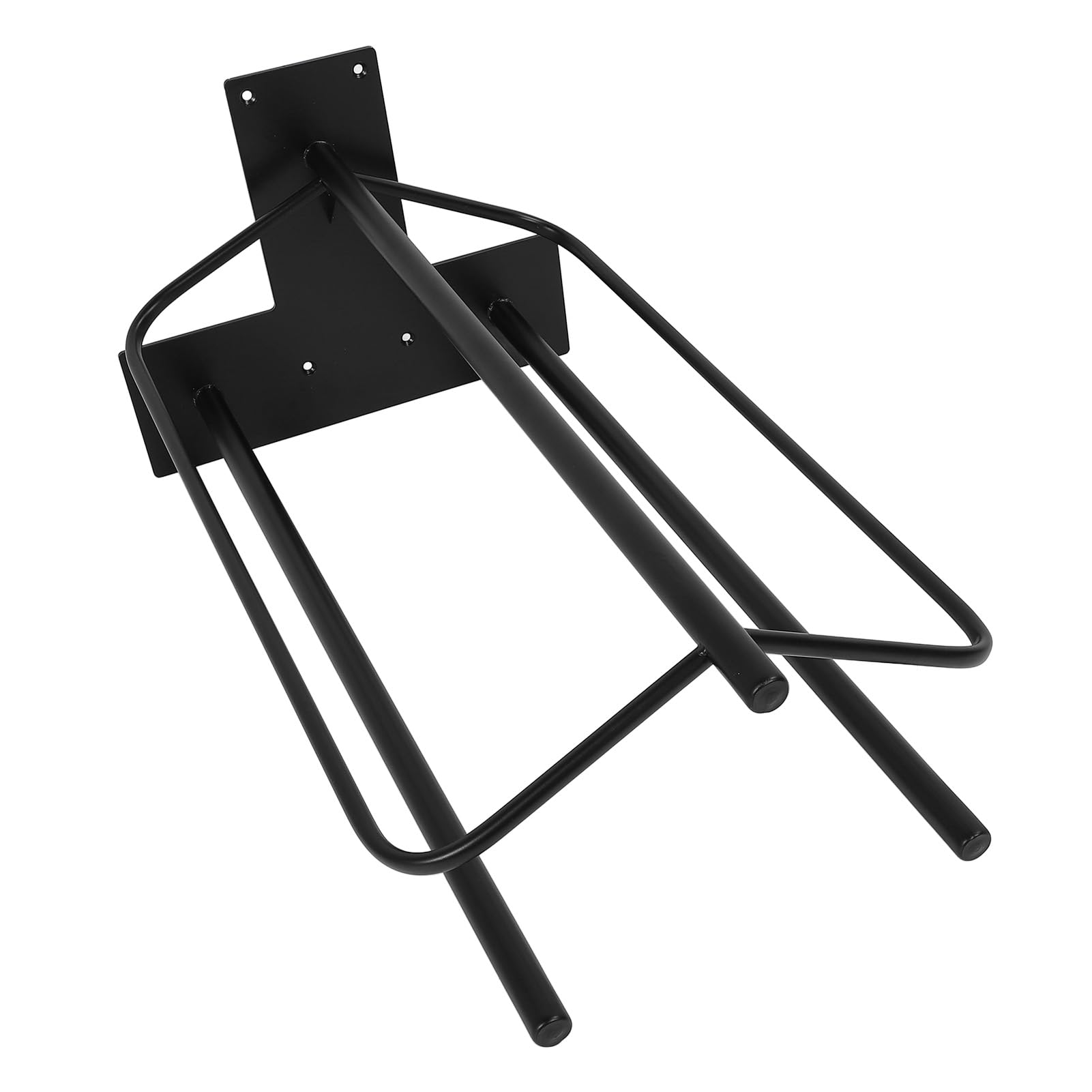 CHICIRIS Soporte de Pared para Silla de Montar, Diseño Resistente de Doble Barra para Almacenamiento de Tachuelas en Establos y Garajes, Hierro, 23.6 X 12.6 X 10.2 Pulgadas, 1 Unidad