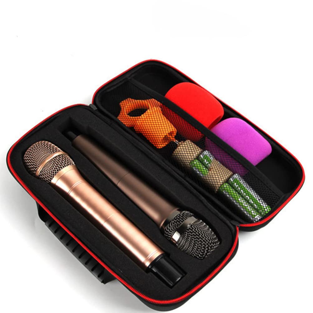 Happyyami Wireless Microphone Case Hard EVA Case for Handheld