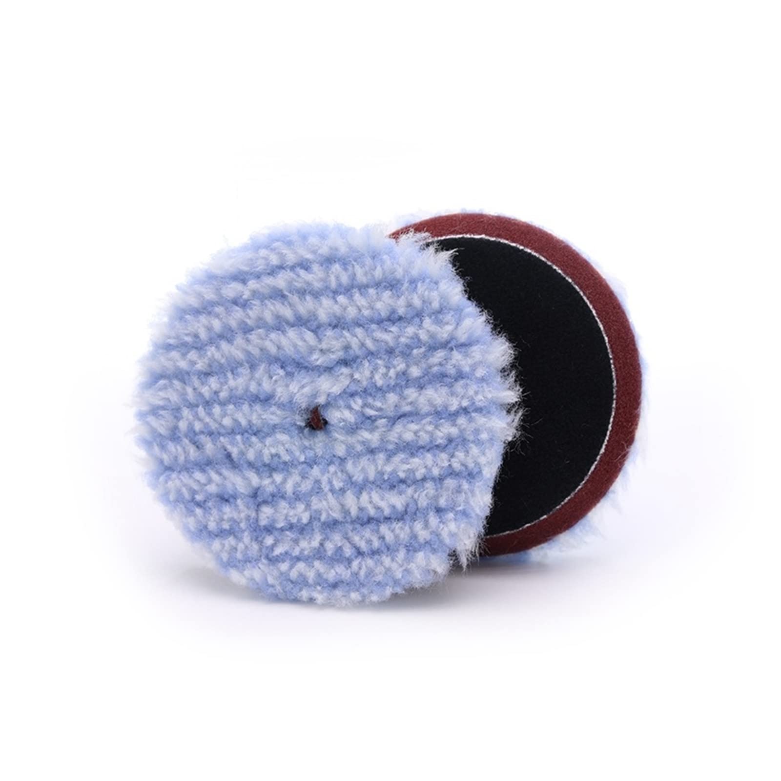 3"/4"Pad polerski z mikrofibry w paski Car Medium Cut Pad polerski do detali samochodowych fangzi (Color : 3 pcs microfiber pad, Size : Sponge)