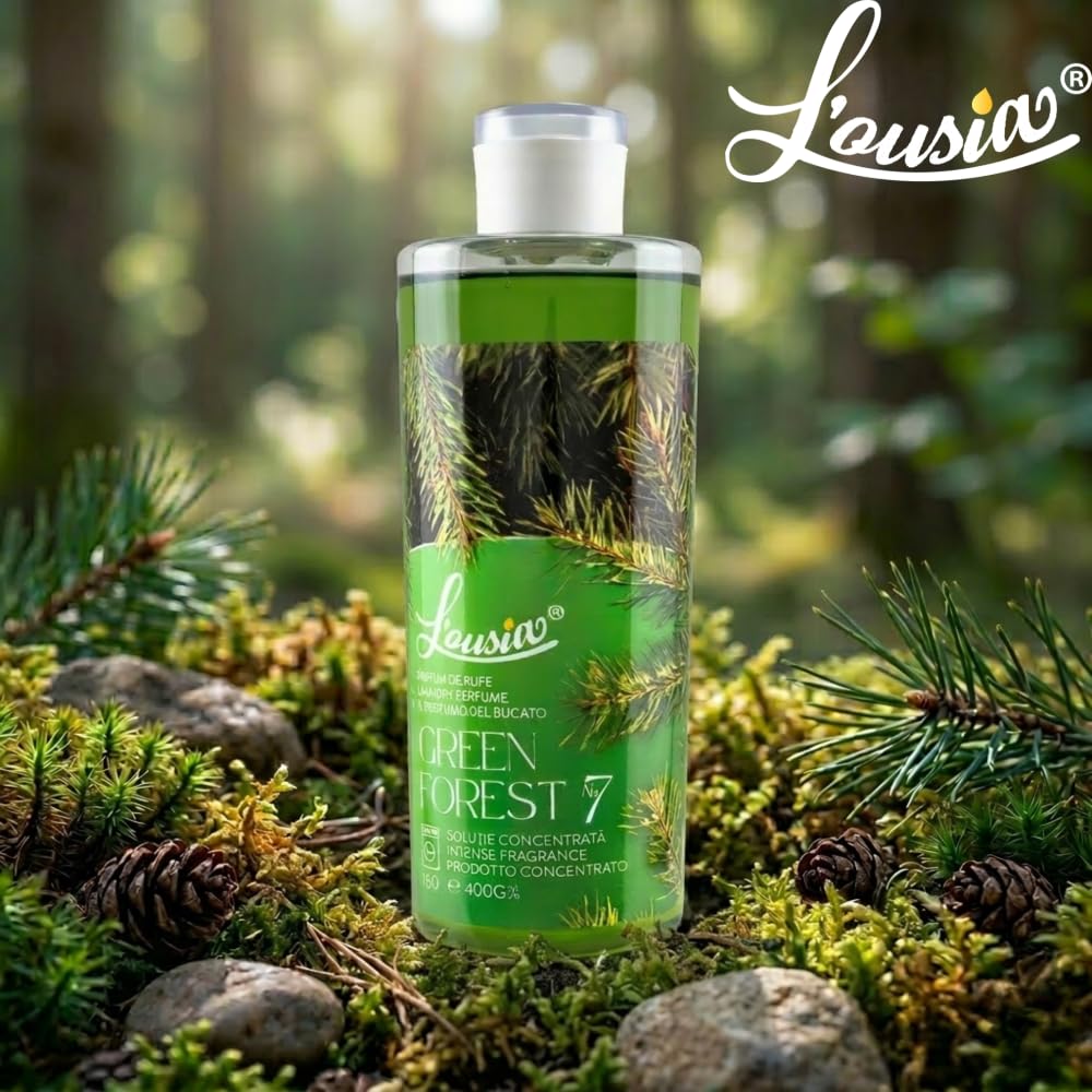 Set promozionale L’ousia Signature 3x400 g – GF, WM, BO, profumo per bucato concentrato e persistente, fino a 480 lavaggi