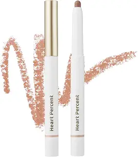 ハートパーセント(Heart Percent) ドットオンムードリップペンシル Dote On Mood Lip Pencil リップライナー+リップベース+シェディング+チーク マルチ4in1リップペンシル 口角ライナー (20.サーモンベージュ|SALMON BEIGE)