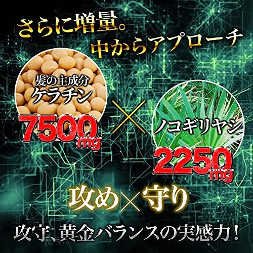 Amazon Black Up Energy ケラチン7500mg ノコギリヤシ2250mg サプリメント 厳選19素材 30日分 Black Up Energy ノコギリヤシ