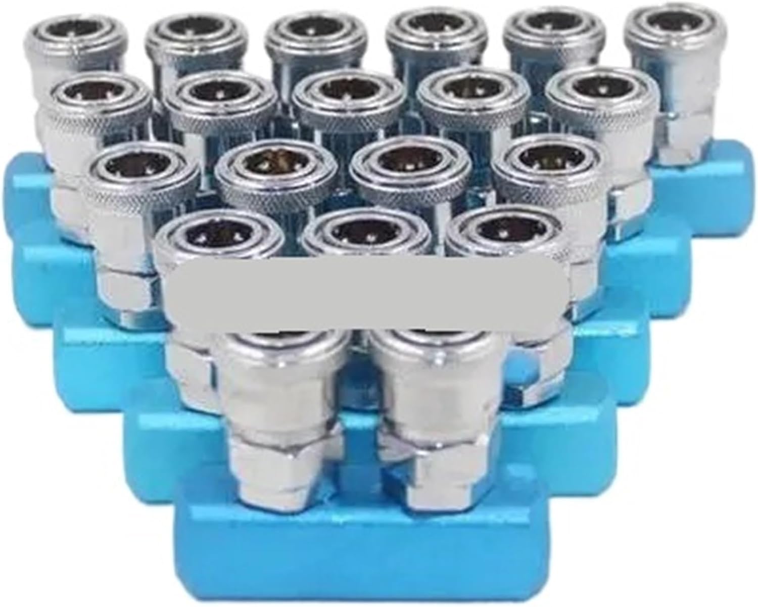 COKYIS Pneumatic 3 Way Air Hose Quick Coupler Socket Connector Fitting