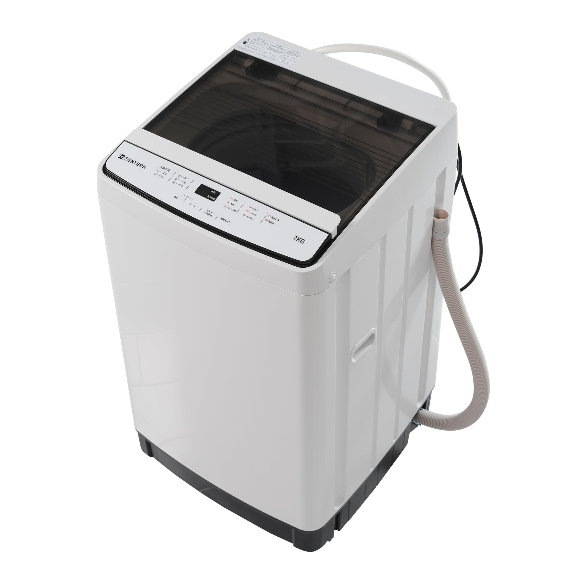 Amazon | 全自動洗濯機 7kg タテ型 部屋干し 8種類の洗濯コース