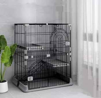 satop様N&S 猫ケージ 大型 キャットケージ ドア付き ワイド扉 多頭飼い Amazon.co.jp: N&S猫ケージ キャットケージ 猫 ケージ 大型