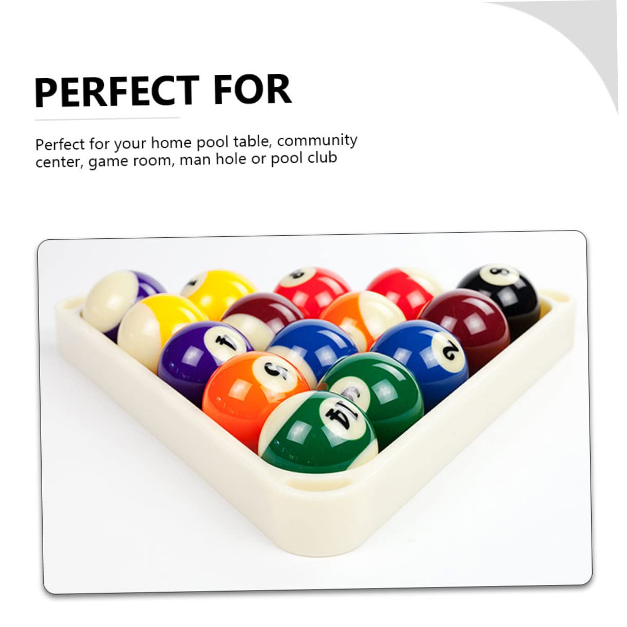 Support de Boules de Billard, Triangle de Billard, Trépied de Billard, 2 pièces, Support de Table de Billard, Piscine Triangulaire