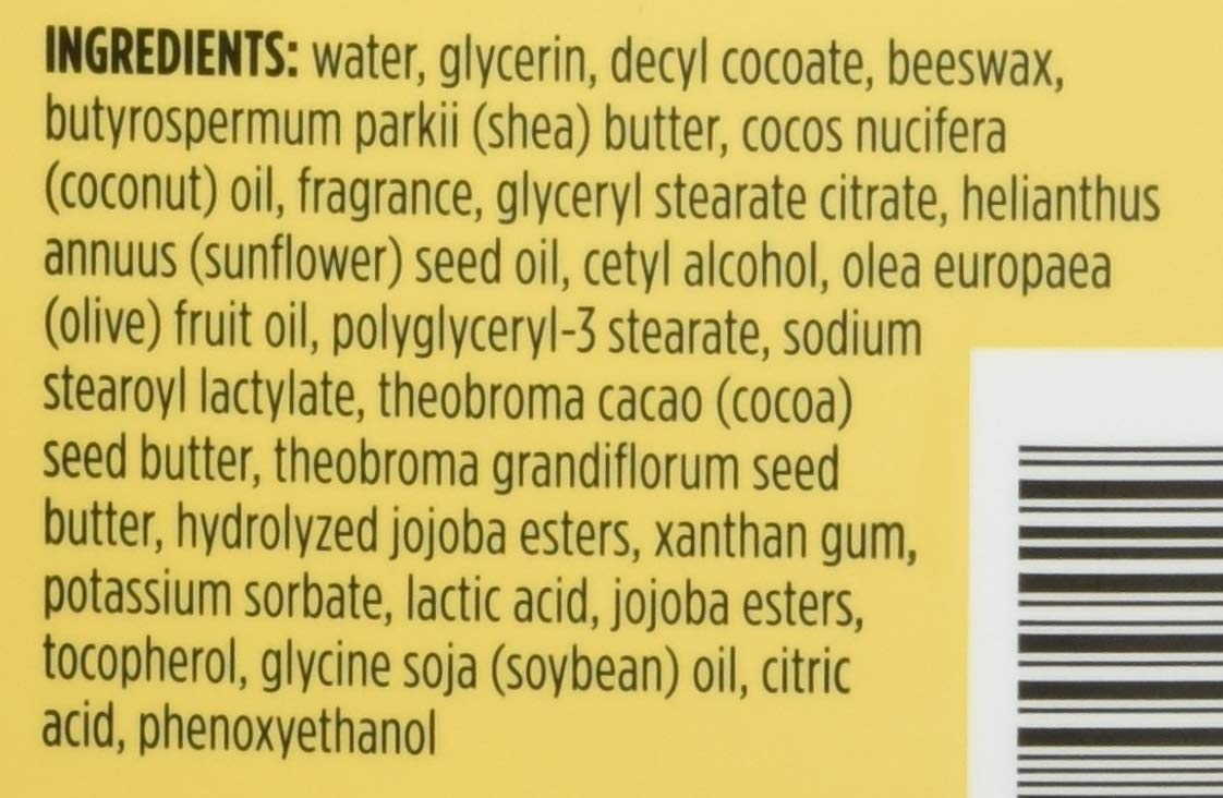 Burt's Bees Butter Body Lotion for Dry Skin with Cocoa & Cupuau, 12 Oz (Package May Vary) (Pack of 4)
