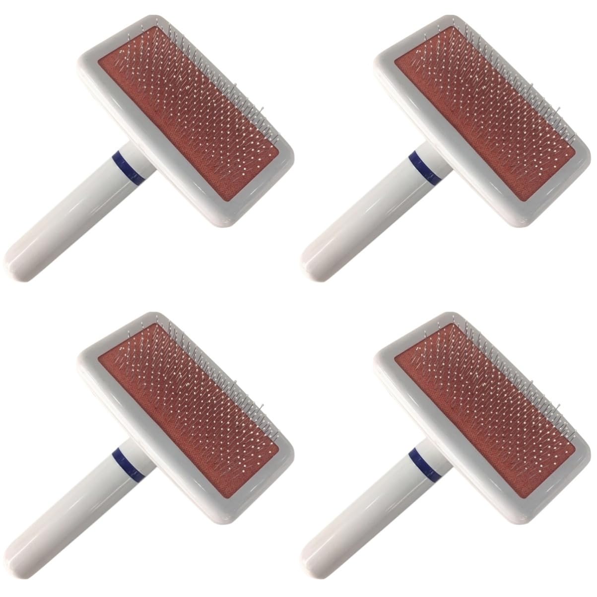 VANZACK 4piezas Cepillo Para Mascotas Ergonómico Cepillo Quitapelos Para Perros y Gatos Para Mascotas De Pelo Para Cuidado y Aseo