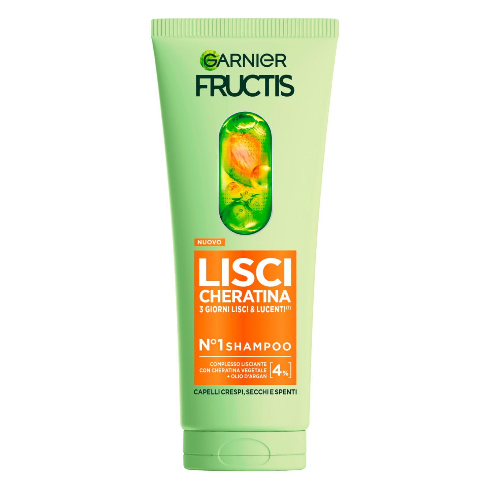 Garnier Fructis Keratin Sleek Straight Hair Kit with Shampoo 200ml + Conditioner 200ml + Mask 370ml + Heat Protector Serum Sleek & Stay 50ml for Dry Dull Frizzy Hair - Set of 4 - Image 3