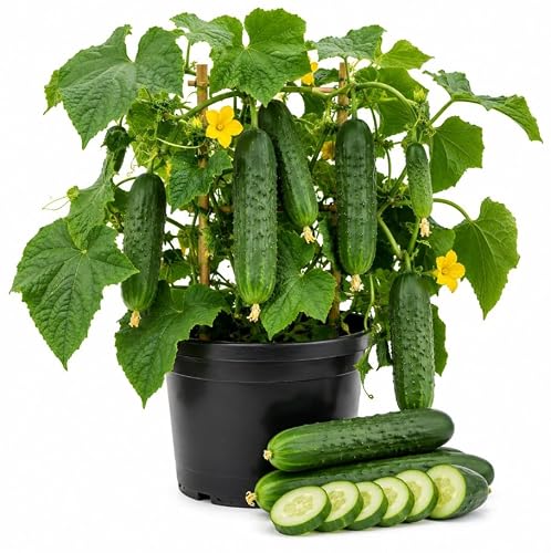 Marketmore Cucumber Live Starter Plants