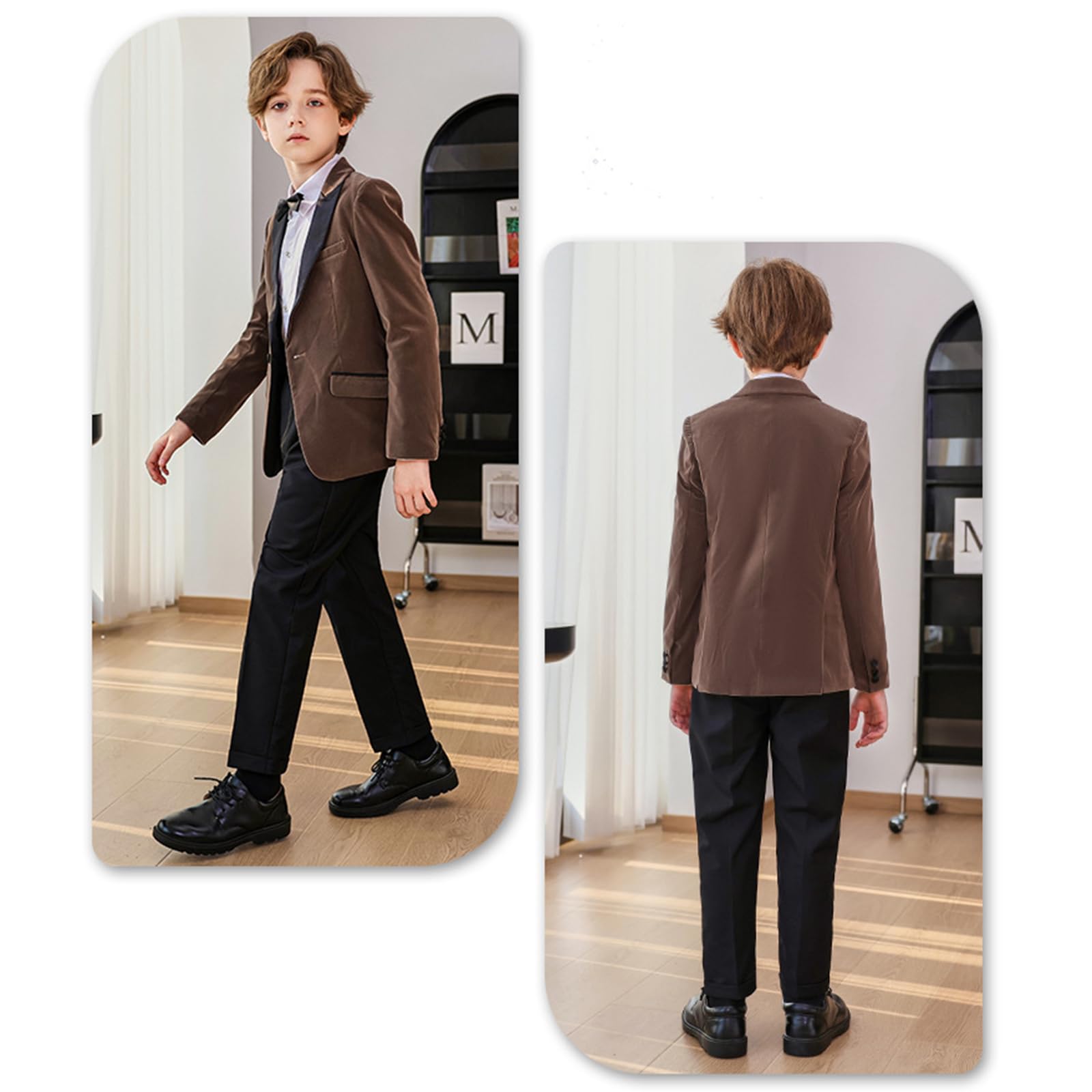 Formeller Blazer für Jungen, Übergröße, Knopf, Sportmäntel für Kinder, Outwear, Dinnerparty