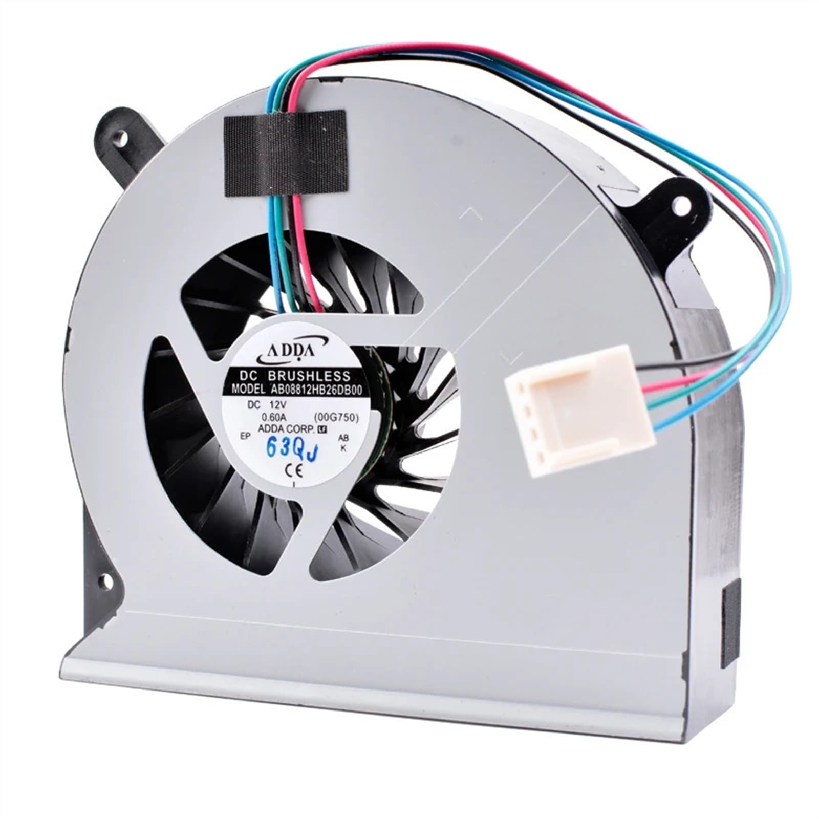 FCARUMIQP AB08812HB26DB00 DC 12V 0.60A Centrifugal Turbine Blower Notebook one Machine Large air Volume Cooling Fan