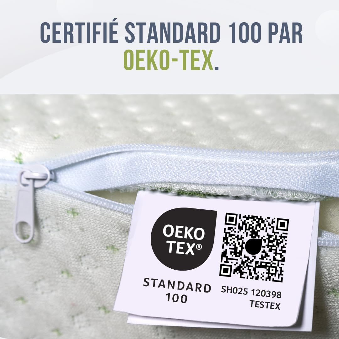 GOYSILA Matelas Cododo Next to Me Certifié Oeko-tex 83x50x7cm Épaisseur Anti-étouffement Respirant Confortable Berceau Compatible Chicco Next2me Air Dream Magic Kinderkraft Calidoo Bebeconfort