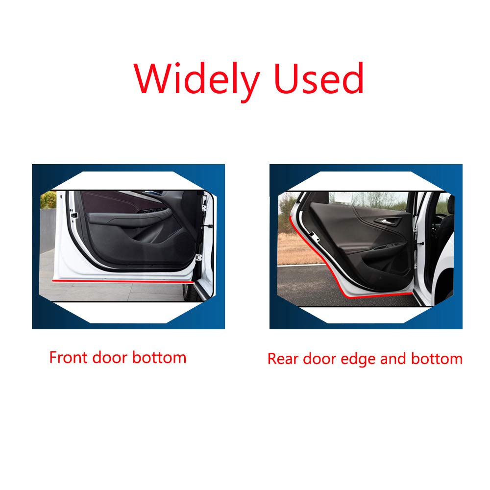 EE SUPPORT Autotürdichtung 4m - Kantenschutz & Schalldämmung