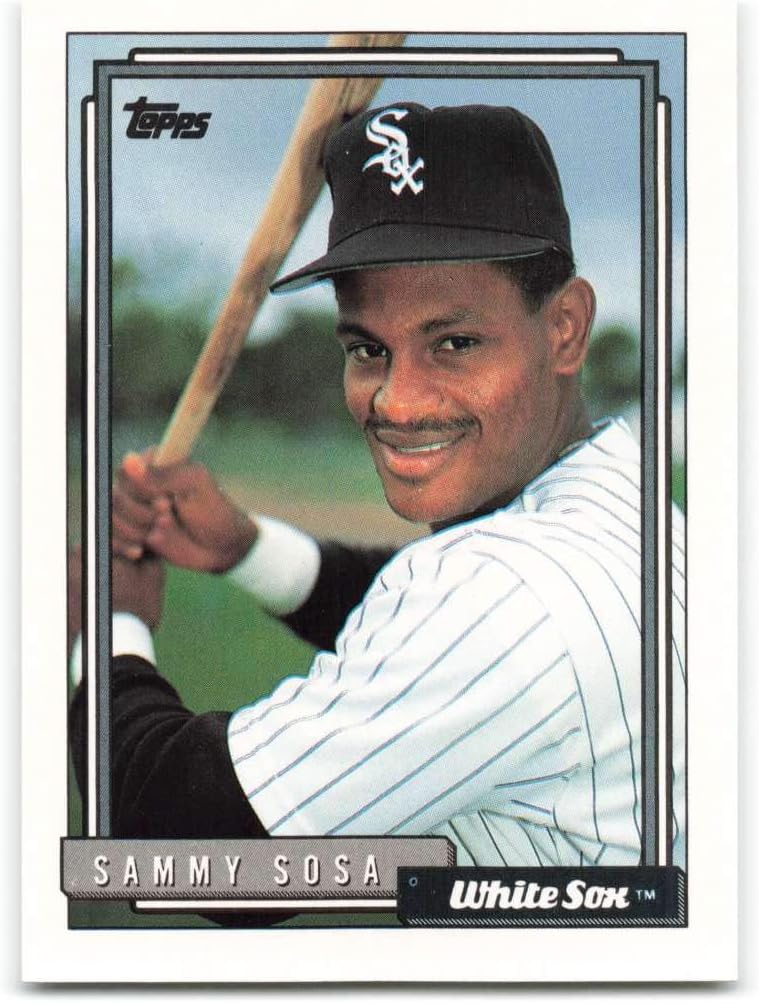 1992 Topps #94 Sammy Sosa NM-MT Chicago White Sox Baseball