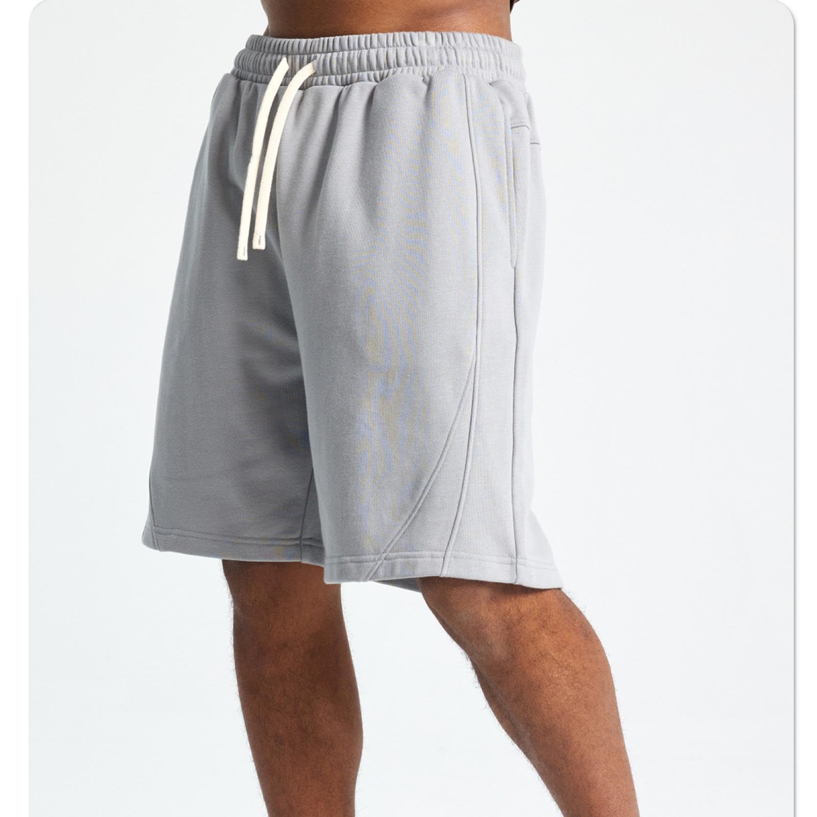 Pantaloncini Short Uomo Pantaloncini da Uomo alla Moda Pantaloni A Pentagramma da Uomo Pantaloni da Uomo Streety Loose