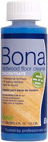 Bona Pro Series Wm700049040 Concentrado limpiador de suelos de madera dura 4 onzas