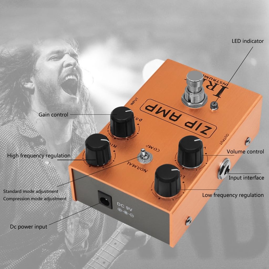 Gitara efekty dźwiękowe wzmacniacz symulator rock dźwięk do gitary elektrycznej