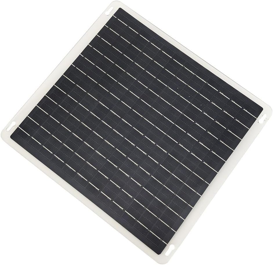 Efficient Solar Panel Heater with Temperature Control, Portable Solar Fan Heater for Car Heating, Pet House Heating and More