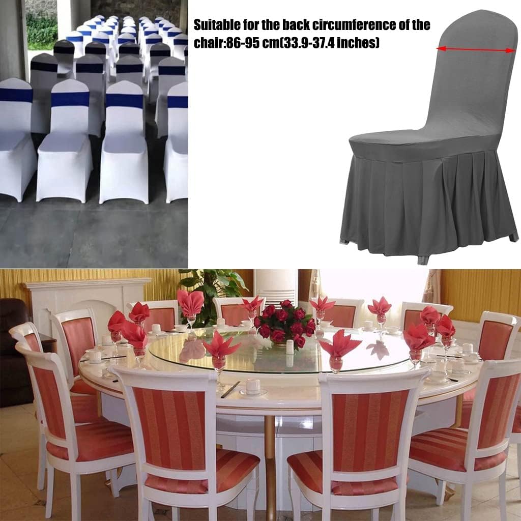 10-50pcs Chair Sashes with Colorful Bow and Rhinestones, Mercerised Leather Stretch Chair Sashes for Birthday Party Decorations (Color : B Size : 10) (A*50)