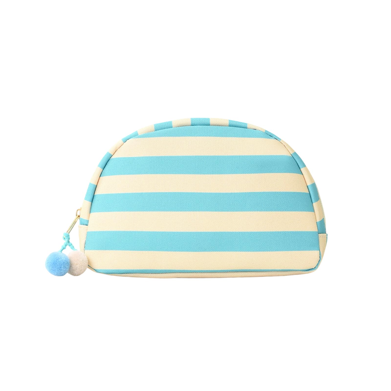 Xinsheinelry Striped Toiletry Bag Room Interior Ideal for Cosmetics Accessories and Personalize Items Multipurpose Cosmetic Planner