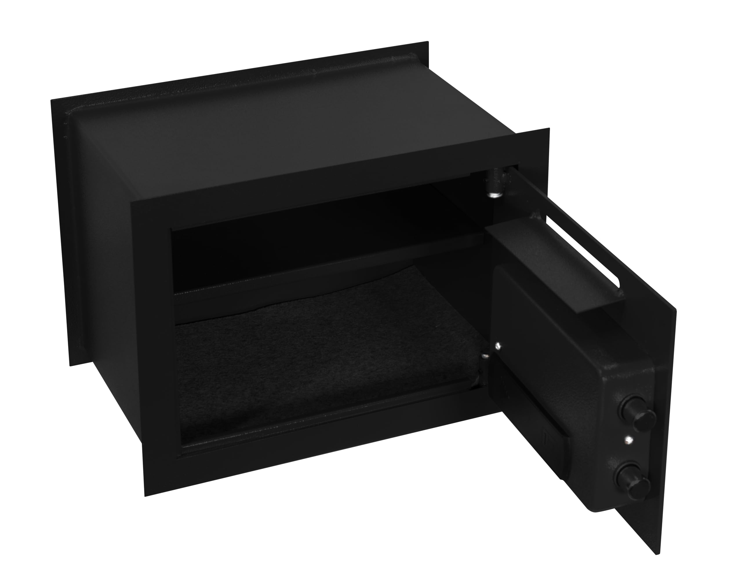 Genie Hand | Cassaforte Elettronica di Deposito con Impronta Digitale a Muro e da Armadio Piccola Cassetta di Sicurezza con Chiave Biometrica Serratura B-Class e Sistema Anti Bounce per Soldi