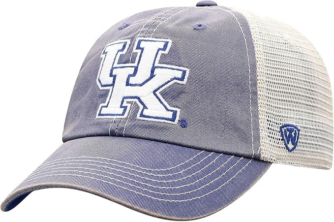 Collegiate Vintage Design Adjustable Hats (US Alpha One Size Kentucky)