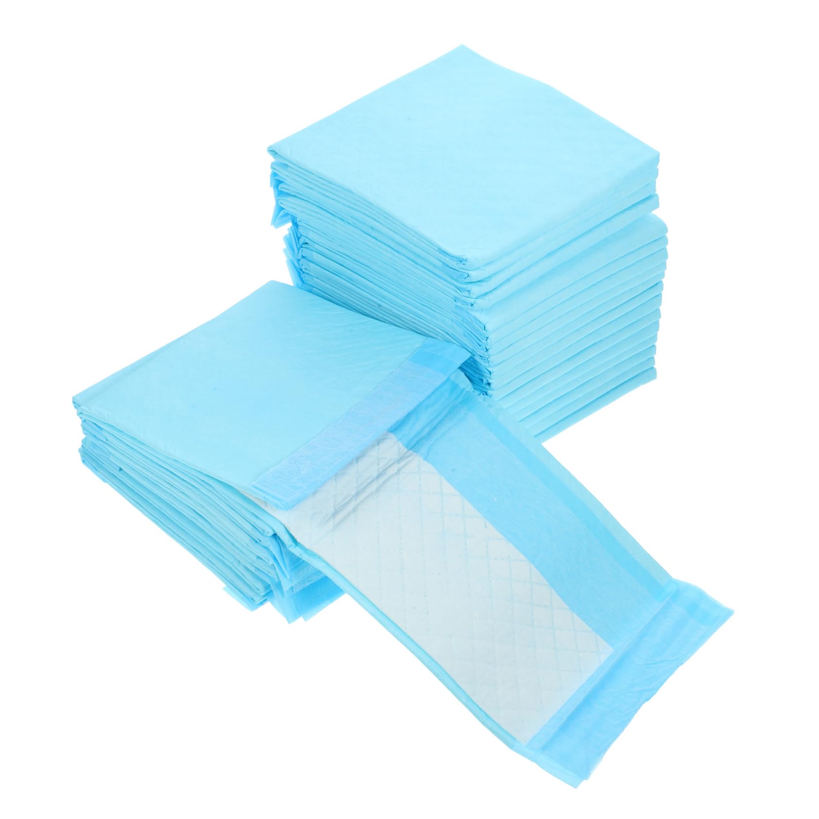 TOYANDONA Alfombrillas Sanitarias para Mascotas Absorbentes Y Resistentes Al Agua Entrenamiento para Perros Y Cachorros para Casa Y 50 Piezas*2
