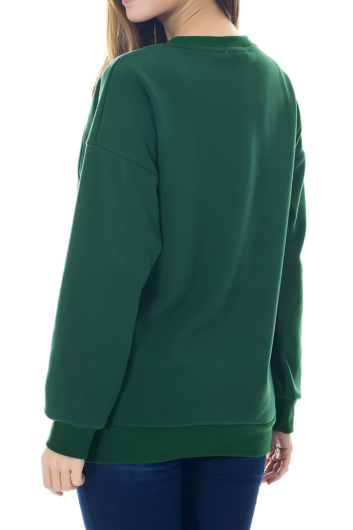 Smallshow Stillen Sweatshirt Langarm T-Shirt Pullover