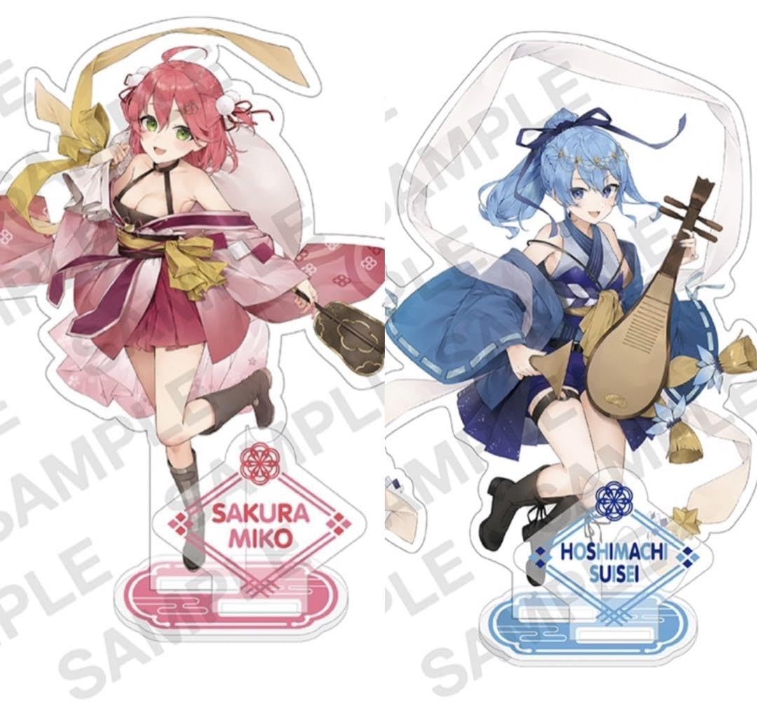 Amazon.co.jp: さくらみこ 星街すいせい 局コラボ みこめっと アクリル 