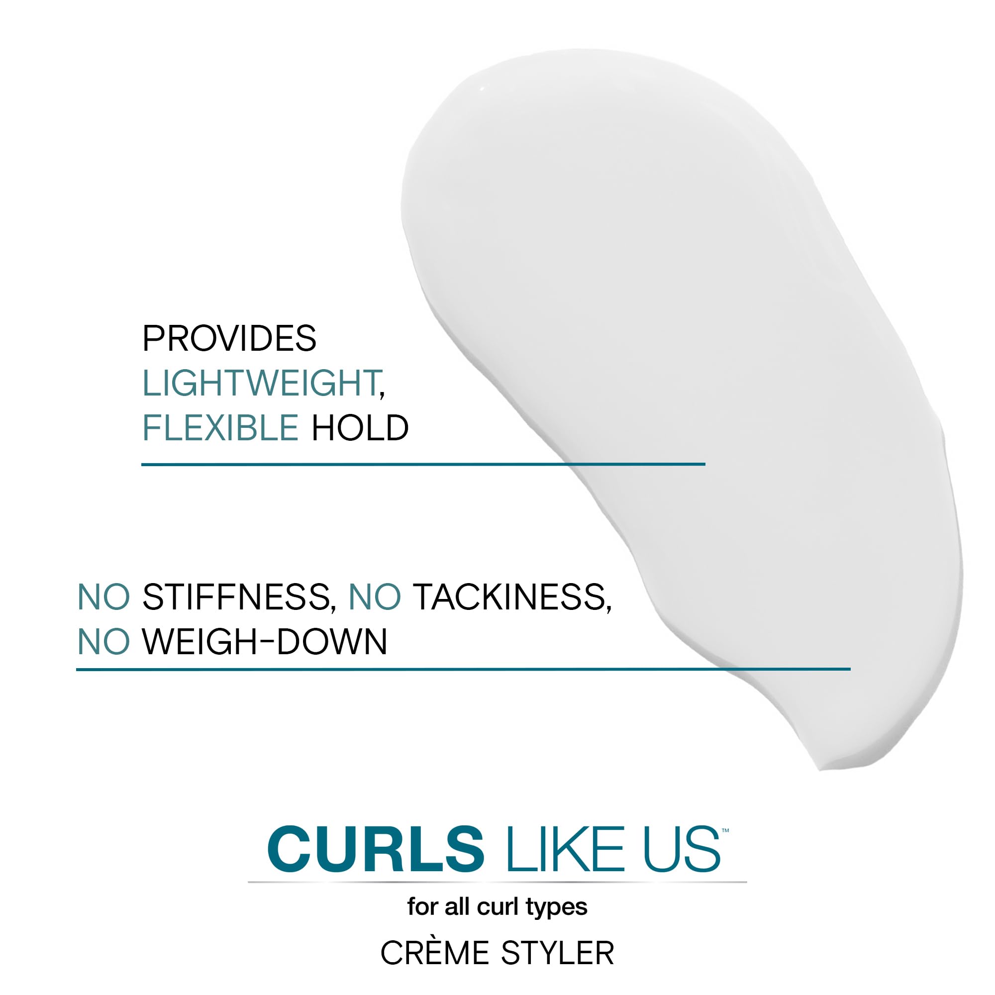 Joico Curls Like Us Hydrate & Define Curl Crème Styler | For Curly Hair | Reduce Frizz & Breakage | Define Textures | Thermal Protection | With Moringa Seed & Algae Oil