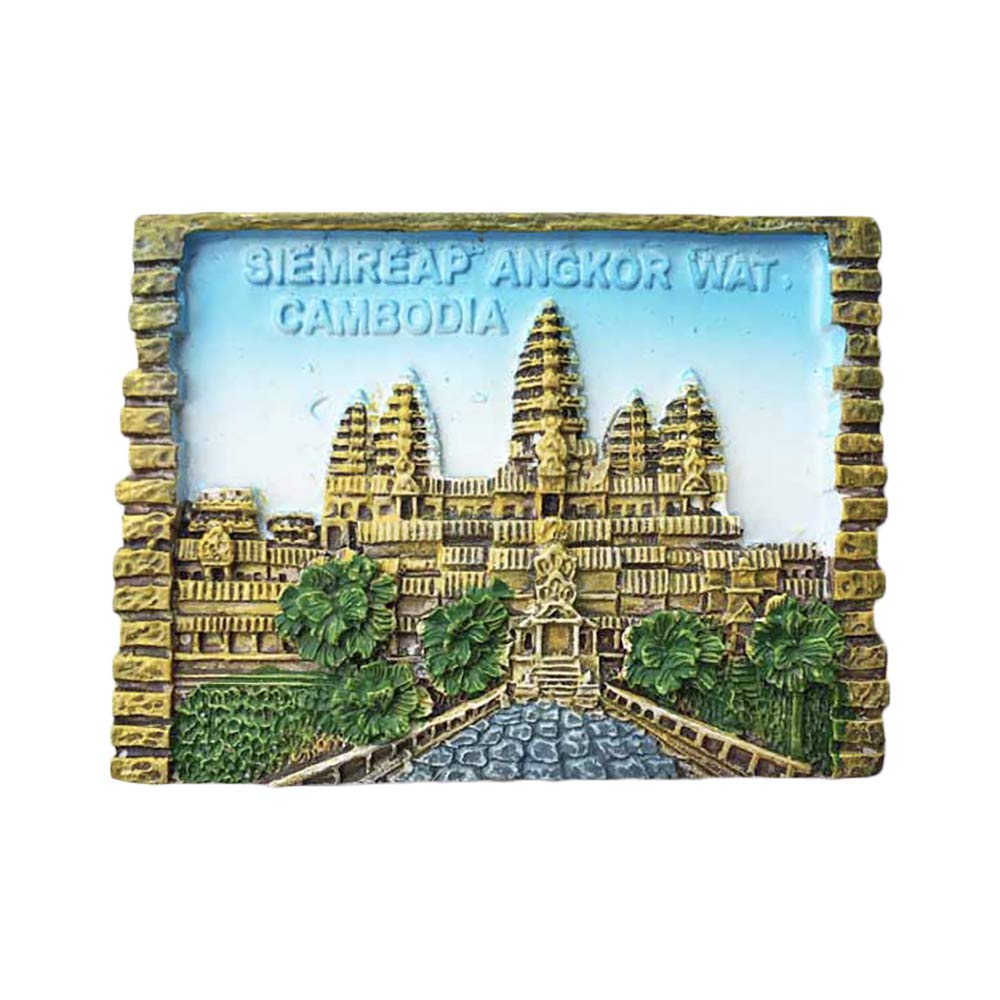 Wedarego Cambodia 3D Simrep Angkor Wat Refrigerator Magnet Travel Sticker Souvenirs Home & Kitchen Decoration Fridge Magnet From China