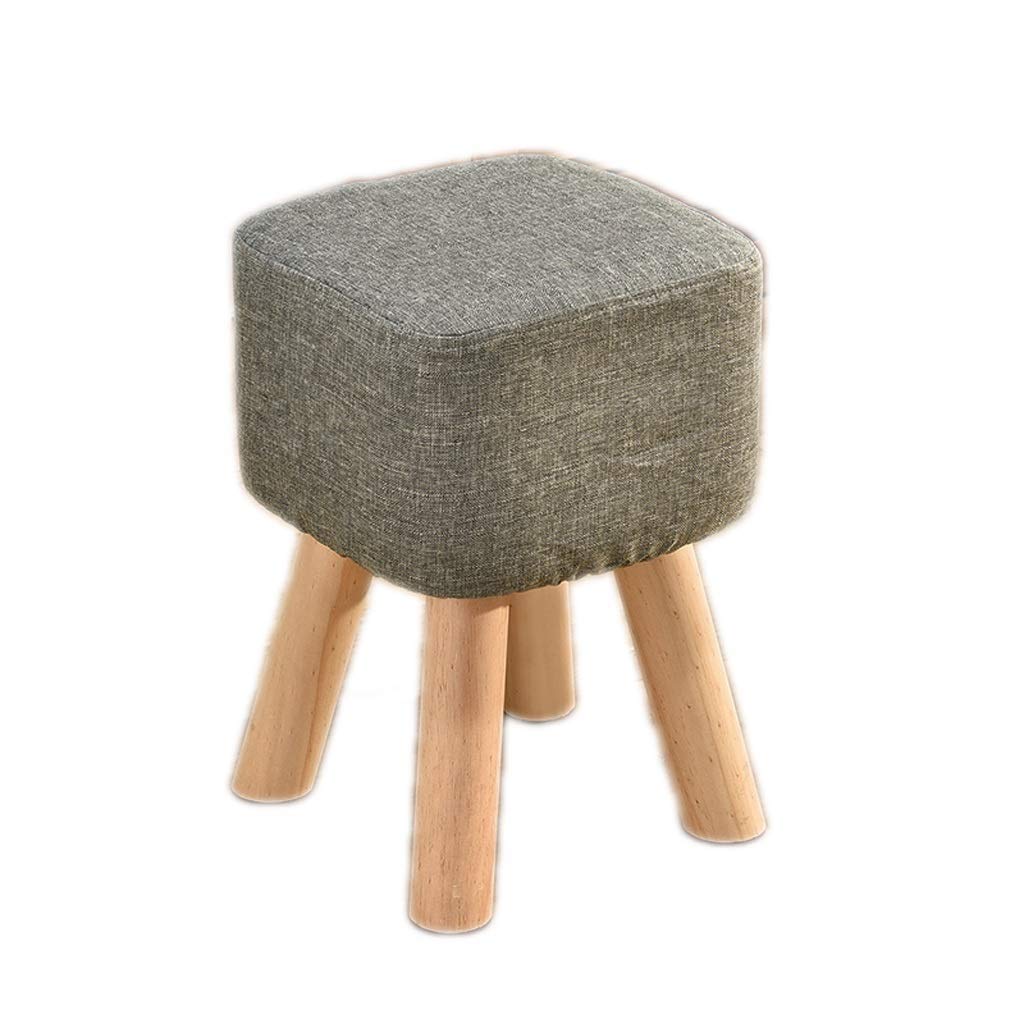 Chaise tabouret carré pour soulager le dos en mettant ses chaussures