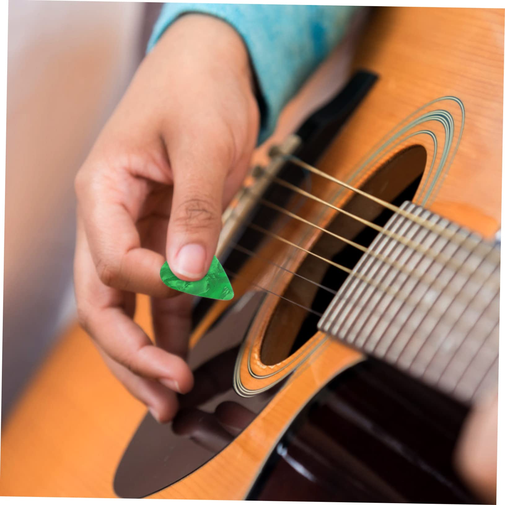 5sätze Universelles Gitarren-gurt-set Mit Zubehör Einschließlich Zufälligen Gitarrenplektren Für Akustik Gitarren Langlebig Und Stabil Für Musiker
